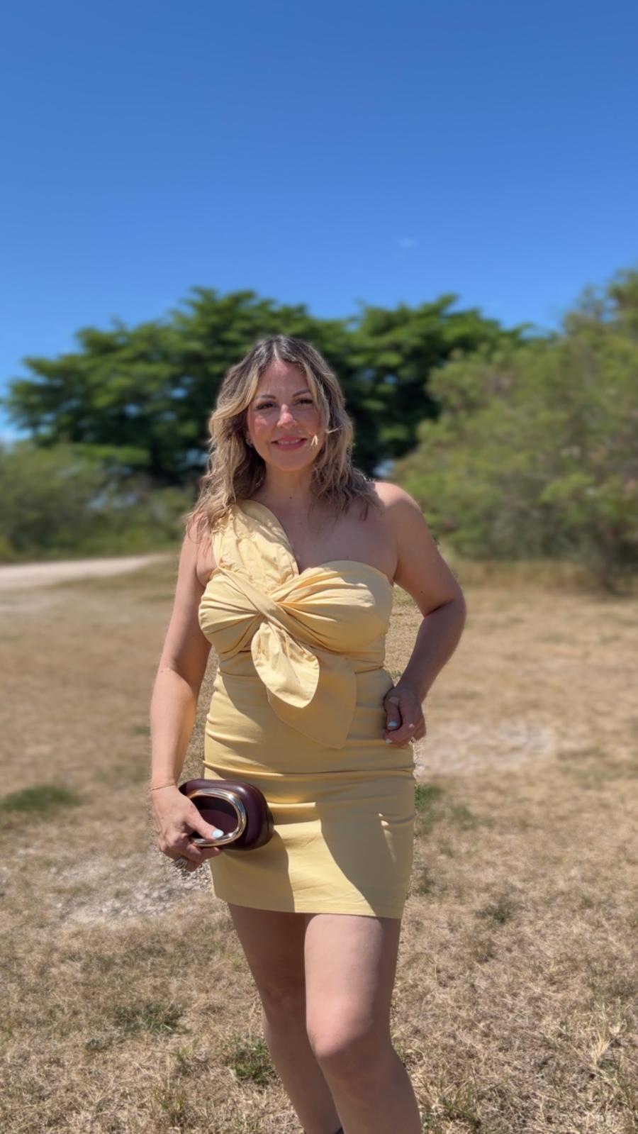 Amarillo Pastel Twist Dress