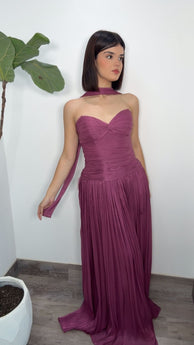 Glam Magenta Dress