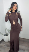 Chocolate Maxi Dress