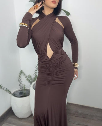 Chocolate Maxi Dress