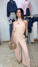 Dusty Pink Halter Overlap Top