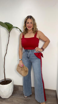 Bow Statement Denim