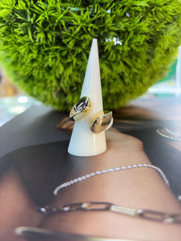 Gold Double Ring