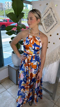 Zoe Royal Blue Floral Set